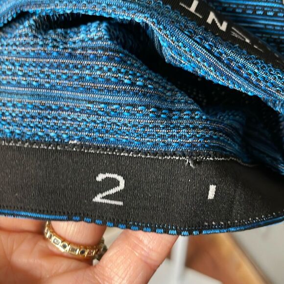 Lululemon Swiftly Tech Long Sleeve 2.0 Prism Stripe Turquoise Tide Multi 214 - Picture 5 of 7